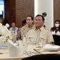 Menhan Prabowo Temui PBNW dan Kader partai Gerindra di Lombok. ( Foto : Ach. Sahib (