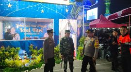 Malam Takbiran Idulfitri 1444 H di Lombok Timur Aman dan Kondusif . (Foto: Harian Lombok) 