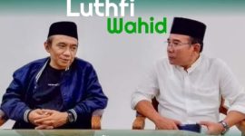 Bakal Calon Bupati dan Calon Wakli Bupati Lombok Timur, HM Syamsul Luthfi dan H Abdul Wahid. ( Foto : Harian Lombok/Royani).
