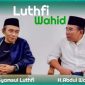 Bakal Calon Bupati dan Calon Wakli Bupati Lombok Timur, HM Syamsul Luthfi dan H Abdul Wahid. ( Foto : Harian Lombok/Royani).