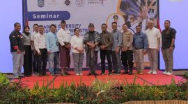 IHGMA NTB Gelar Seminar 'Managing Divestasi In Hospitality' di Senggigi Lombok Barat. (Foto : Harian Lombok/Ach. Sahib)