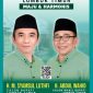 Pasangan bakal calon Bupati dan Wakil Bupati, HM Syamsul Luthfi-H. Abdul Wahid. (Foto : Harian Lombok/Istimewa).