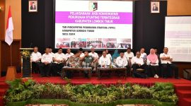 Lombok Timur Juara 1 dalam Penilaian Kinerja Penurunan Stunting. (Foto : Harian Lombok/Royan).
