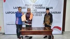 Lombok Timur Kembali Raih Opini WTP Mewujudkan Tata Kelola Keuangan Daerah. (Foto : Harian Lombok/Royan).