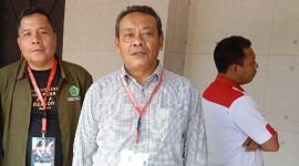 Sadarudin, tim pemenangan Syamsul Luthfi-Abdul Wahid. (Foto : Harian Lombok).