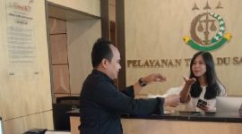 Penanganan Dugaan Kasus Korupsi PDAM Lotim Dihentikan Kejari Lotim, LSM Garuda Indonesia Datangi Kejagung. (Foto: Harianlombok.com/Istimewa).
