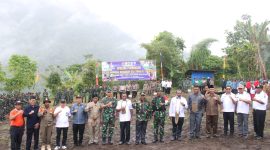 Bupati Pimpin Upacara Pembukaan TMMD Ke-121 Kodim 1801/Manokwari Tahun 2024.