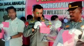 Polres Lotim Berhasil Tangkap 10 Pelaku Curanmor. (Foto: www.harianlombok.com).
