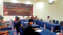 KPU Lotim Gelar FGD Persiapan Tahapan Pencalonan Bupati dan Wakil Bupati. (Foto: www.harianlombok.com).