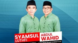 Pasangan bakal calon Bupati dan Wakil Bupati Lombok Timur, H. M. Syamsul Luthfi - H. Abdul Wahid (Luthfi-Wahid). 