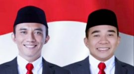 Bakal calon Bupati dan wakil Bupati Lombok Timur, H. M. Syamsul Luthfi dan H. Abdul Wahid. (Foto: Harian Lombok).