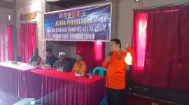 Warga di Lokasi TMMD 121 Lotim Dibekali Ilmu Penanggulangan Bencana. (Foto: Harian Lombok/Istimewa).