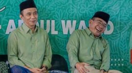 Pasangan Bakal Calon Bupati dan Wakil Bupati Lombok Timur 2024, HM Syamsul Luthfi-H Abdul Wahid. (Foto: Harian Lombok).