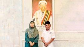 Bakal calon Gubernur dan Wakil Gubernur NTB 2024, Hj Sitti Rohmi Djalilah dan HW Musyafirin. (Foto: www.harianlombok.com/Istimewa).