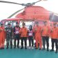 Basarnas Kerahkan Dua Helikopter Dalam Event MotoGP 2024. (FOTO : HARIAN LOMBOK/Ach. Sahib).