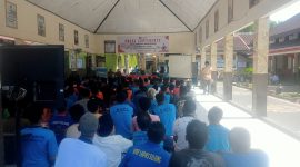 Sosialisasi KPU Lotim di Lapas Kelas II B Selong 