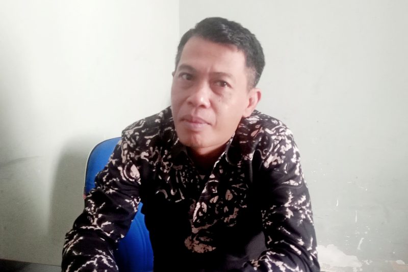 Kabid PPTK Disnakertarans Lotim R.Bambang Dwi Minardi