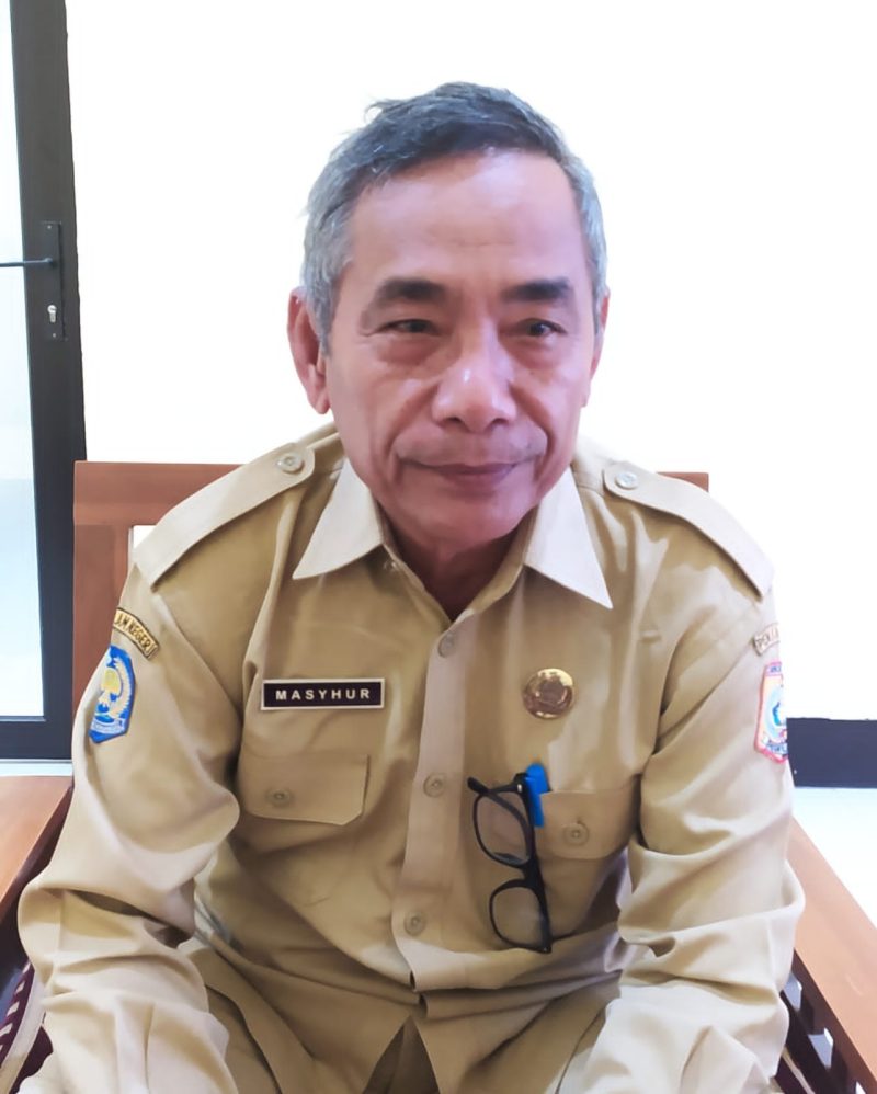 Kepala Diskeswan Lotim, H. Mashur,