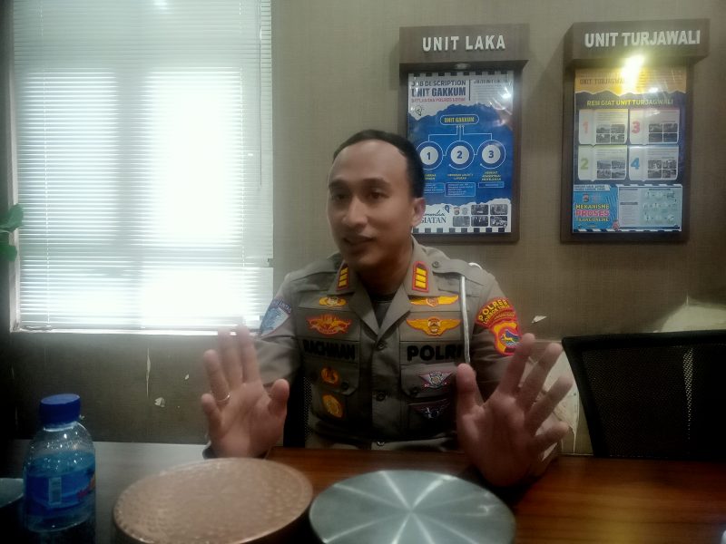 Kasat Lantas Lotim  AKP. Adul Rachman,