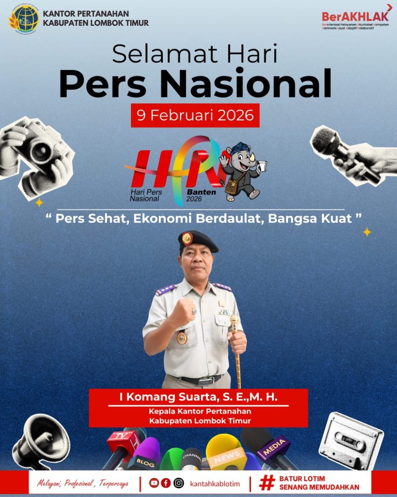 Kantah Lotim I Komang Suarta, SE., MH.