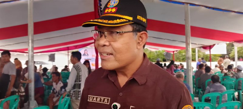 Kepala BPN Lotim, I Komang Suarta,