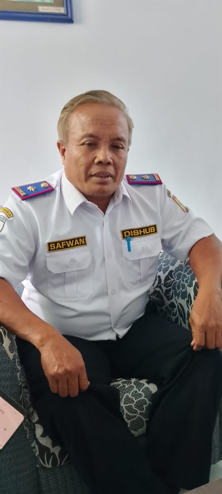 Kepala Dinas Perhubungan Kabupaten Lombok Timur Safwan 