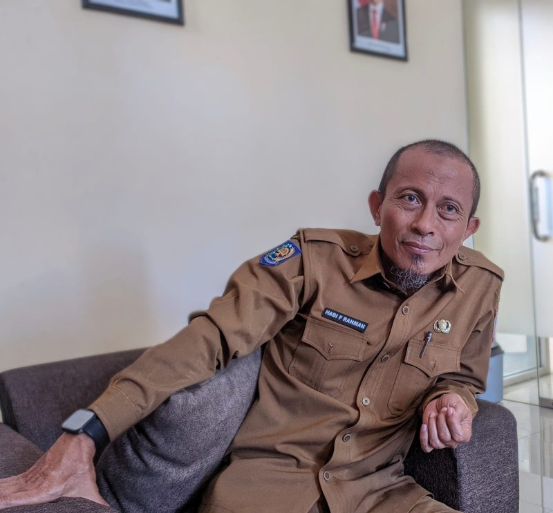 Kadis Perdagangan Kabupaten Lombok Timur Hadi Fathurahman 