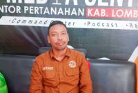 Kepala Seksi Penetapan Hak dan Pendaftaran BPN Lombok Timur, Darmawan Wibowo