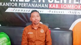 Kepala Seksi Penetapan Hak dan Pendaftaran BPN Lombok Timur, Darmawan Wibowo