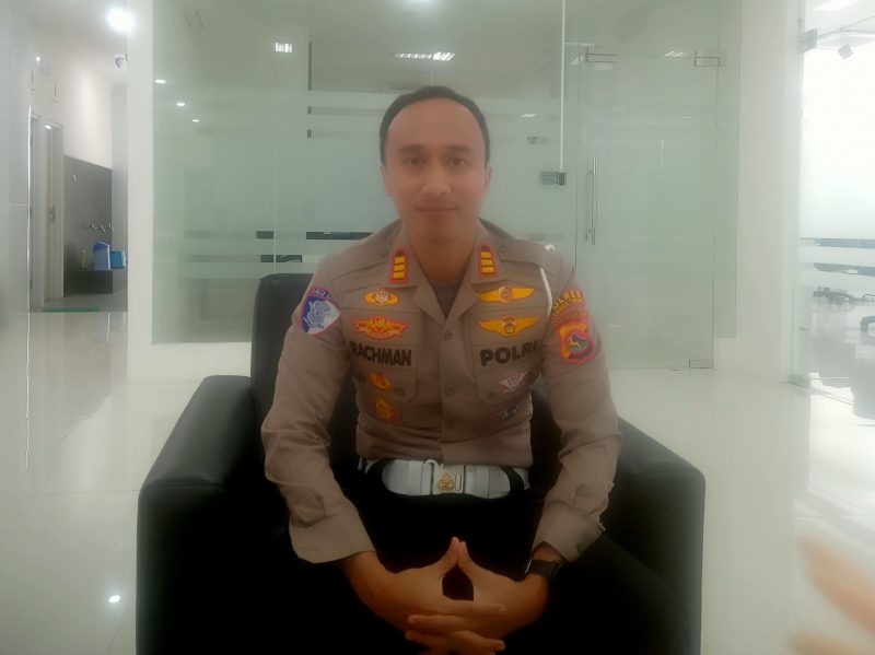 Kasat Lantas Polres Lotim, AKP Abdul Rachman, S.Tr.K., S.IK.