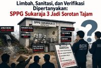 SPPG Sukaraja 3 Tetap Beroperasi Meski Diduga Belum Penuhi Standar BGN, Pengawasan Dipertanyakan. (Harianlombok.com).