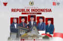 Pimpinan, Anggota dan Sekretariat DPRD Lombok Timur Mengucapkan Selamat HUT ke-81 RI. (Foto: Istimewa).