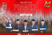 DPRD Lombok Timur Mengucapkan Selamat Hari Pramuka ke-65 Tahun 2026. (Foto: Istimewa).